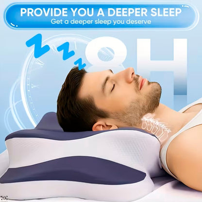 Almohada Cervical Viscoelástica Ergonómica